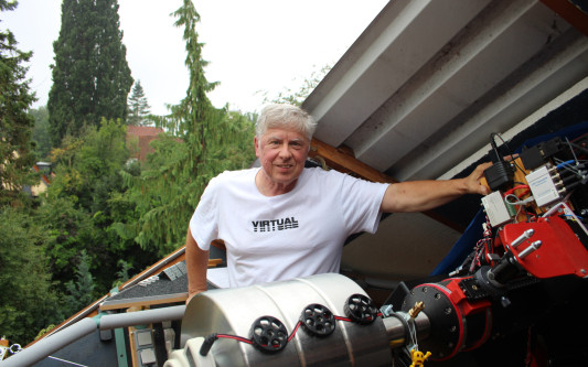 Sternenschau für Träumerinnen und Physiker - Zum Altstadtfest öffnet auch wieder die Sternwarte die Türen