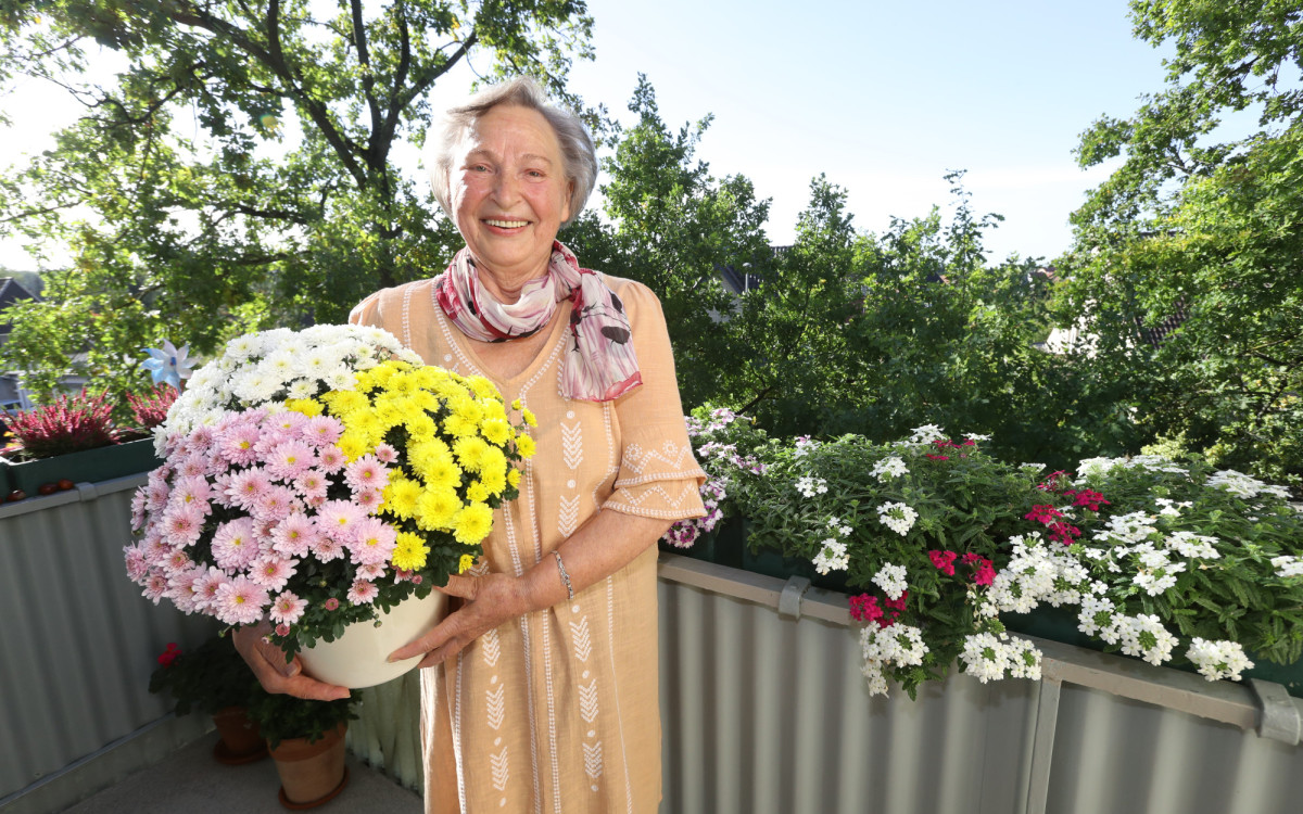 Striktes Markisenverbot, damit man die Sonne sehen kann - Anna Both ist Finalistin beim Gifhorner Balkon-Wettbewerb