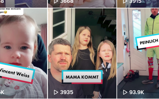 Tanz, Prank und Challenge: Die Kaufis rocken TikTok - Die fünfköpfige Familie aus Winkel versammelt insgesamt 70.000 Follower
