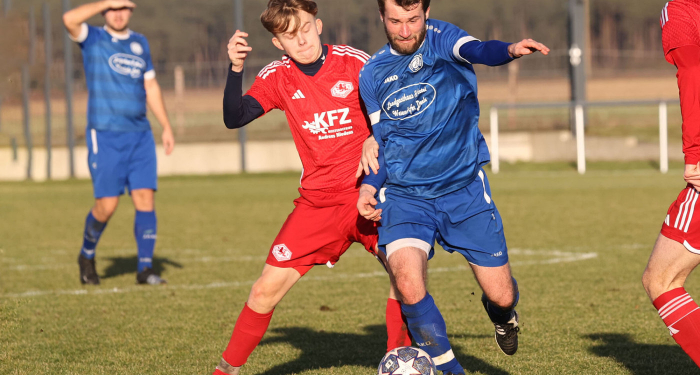 Traum-Einstand für SV Westerbeck und VfL Knesebeck in der Kreisliga –  Klare Siege bei Nachholspielen