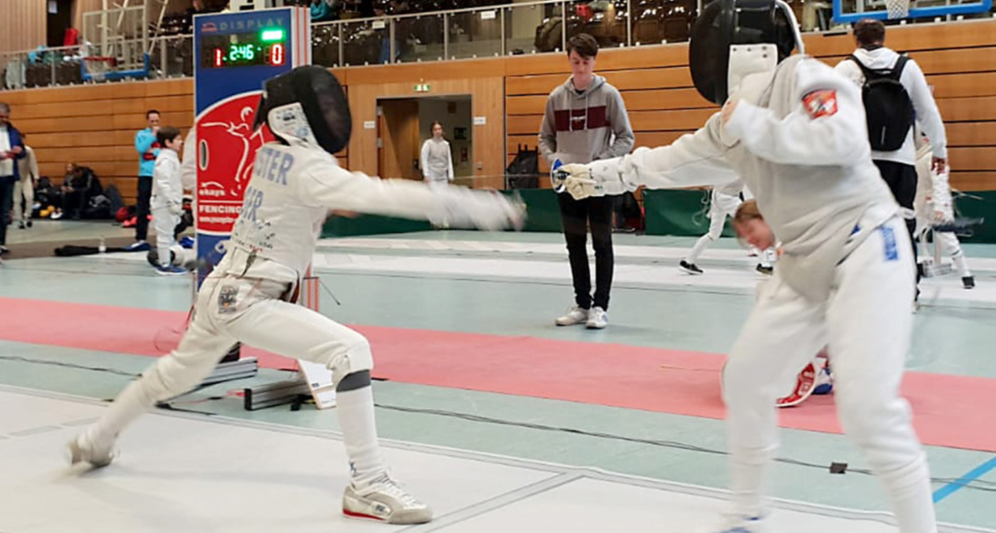 Treffen, ohne getroffen zu werden - Das Wettkampf-Fechten gibt es seit der Antike und seit 1977 auch beim MTV