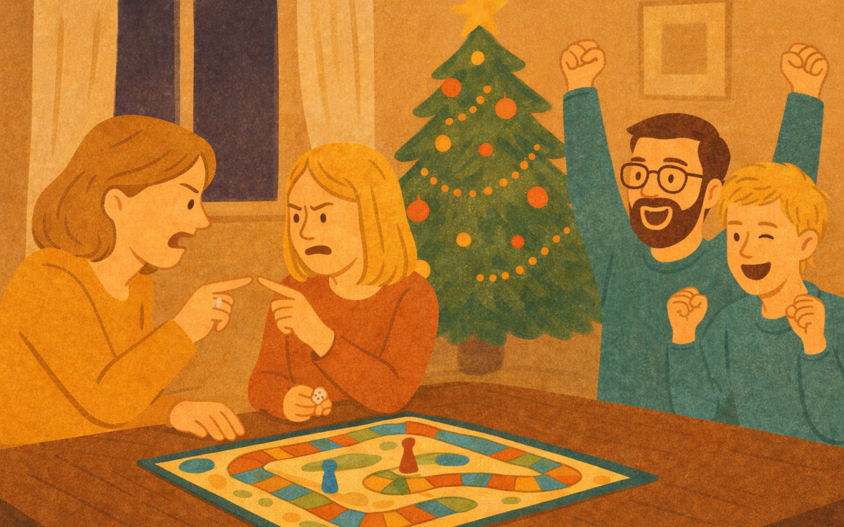 Über Hogwarts und Würfel: In seiner Kolumne blickt unser Autor Malte Schönfeld auf Brettspiel-Traditionen an Heiligabend