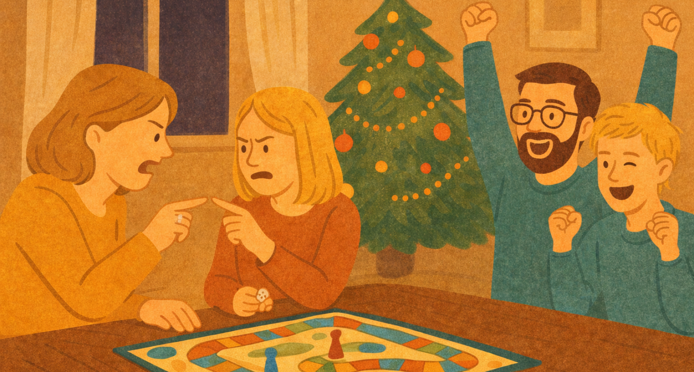 Über Hogwarts und Würfel: In seiner Kolumne blickt unser Autor Malte Schönfeld auf Brettspiel-Traditionen an Heiligabend