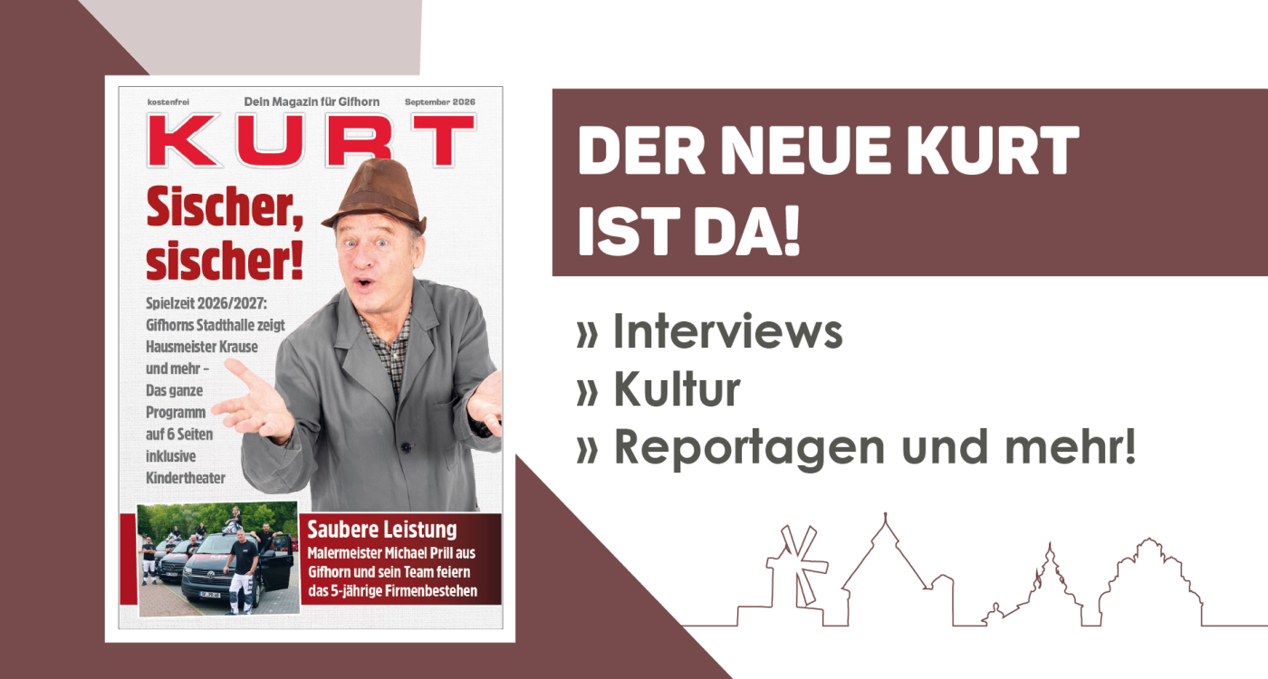 Verdammt viel los im Landkreis Gifhorn – Der neue KURT macht Lust auf den September