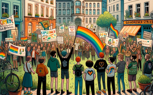 Vereinsarbeit kann Glück und Utopie sein: Unser Autor Malte Schönfeld unterstützt die Finanzierung des Queeren Netzwerks