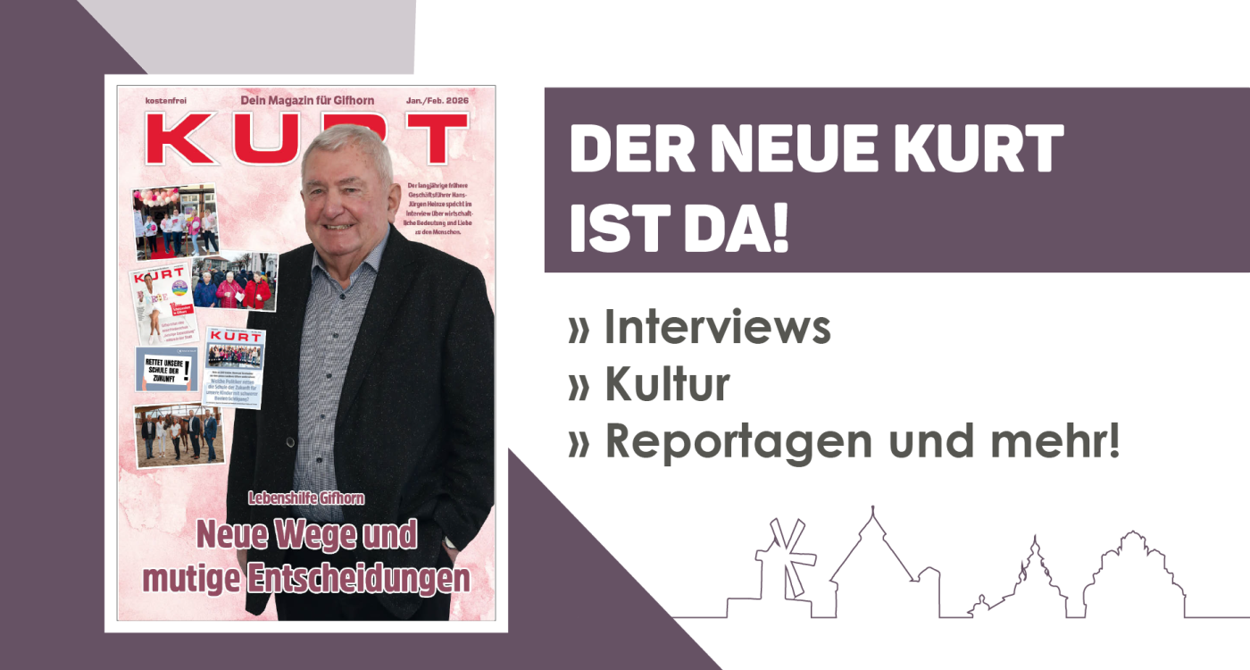 Vereinswelten, spannende Lebenshilfe-Einblicke, furiose Kunstausstellung – Der neue KURT ist
