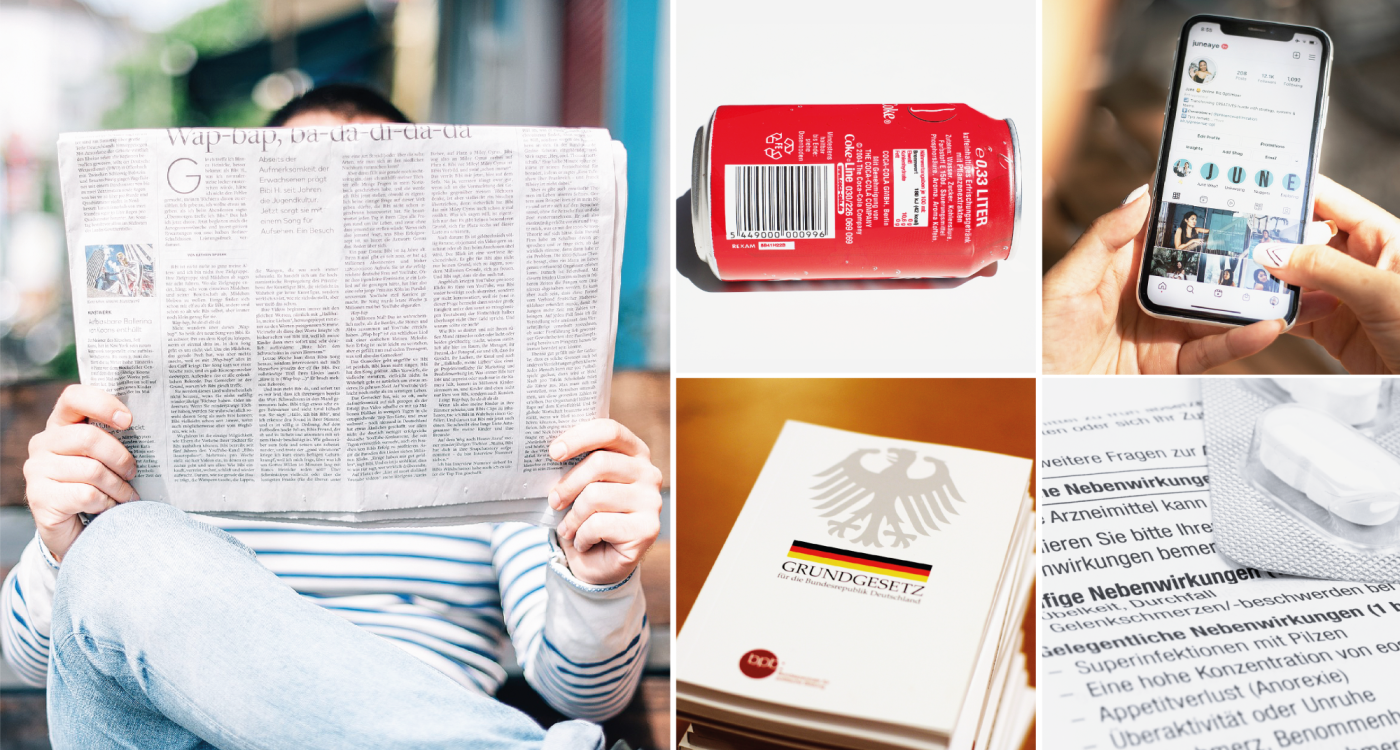 Von Cola-Etikett bis Gifhorner Straßenschild: 7 superkurze Lektüren, die Ihr Euch durchlesen solltet