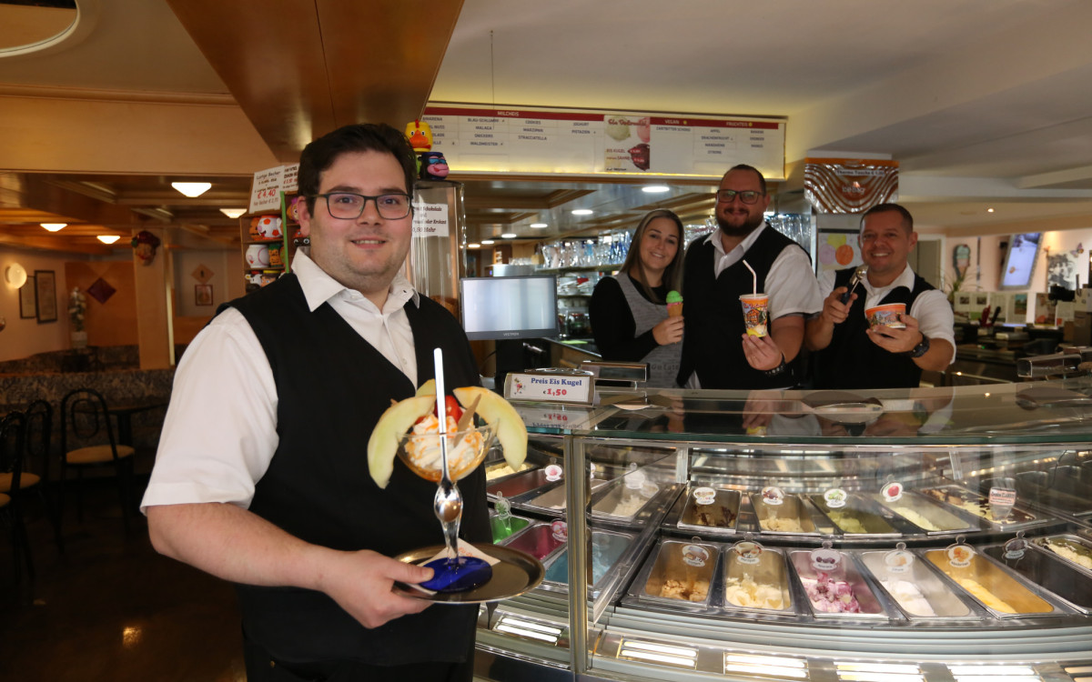 Was wäre Gifhorn ohne Opa Romanos Eis: Sogar aus Peine reisen die Gäste an, um in der Eisdiele Dolomiti zu schlemmen