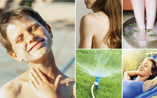 Wenn das Thermometer schmilzt, muss man an die Gesundheit denken: 7 Tipps, um einen heißen Tag im Sommer zu überstehen