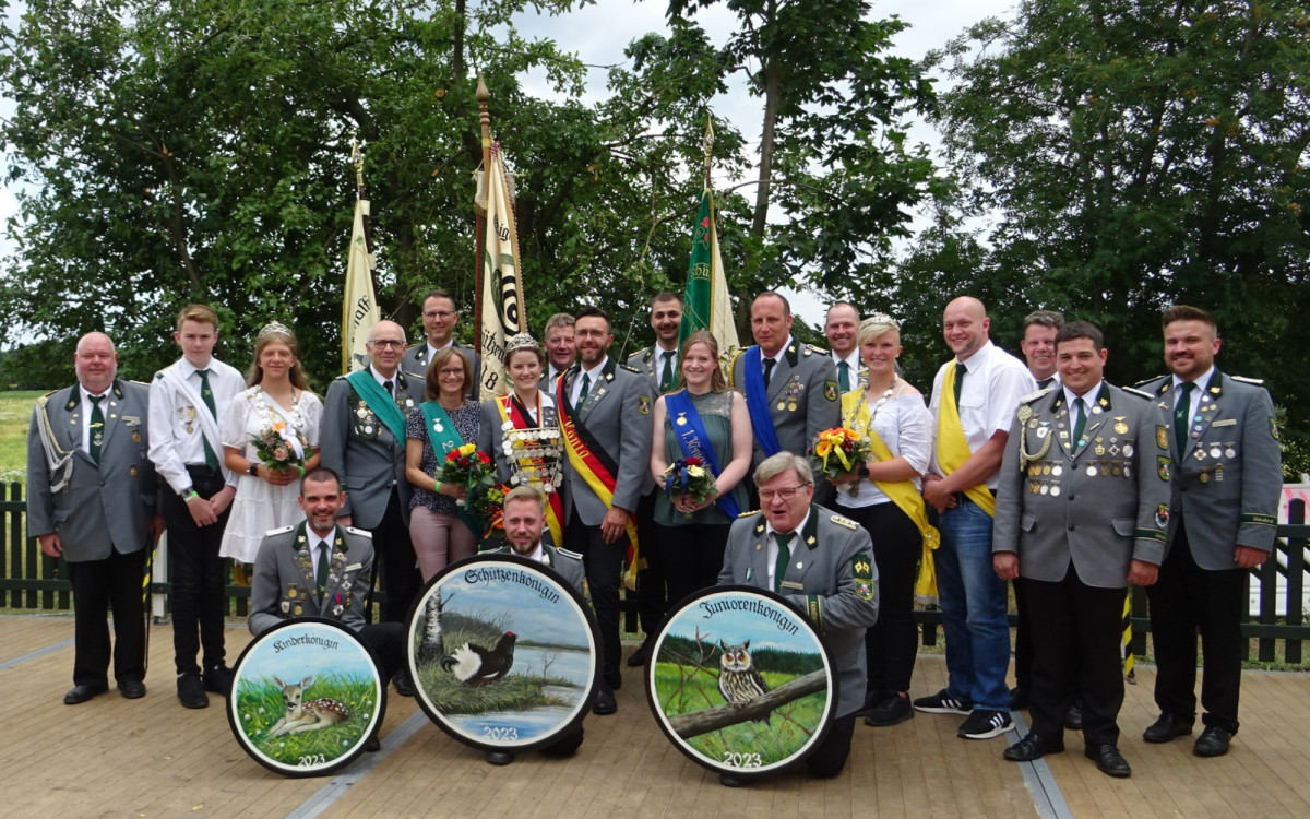 Wer da noch arbeiten geht, ist selbst schuld: Vorsitzender Andreas Schlepps freut sich auf ein riesiges Schützenfest in Müden