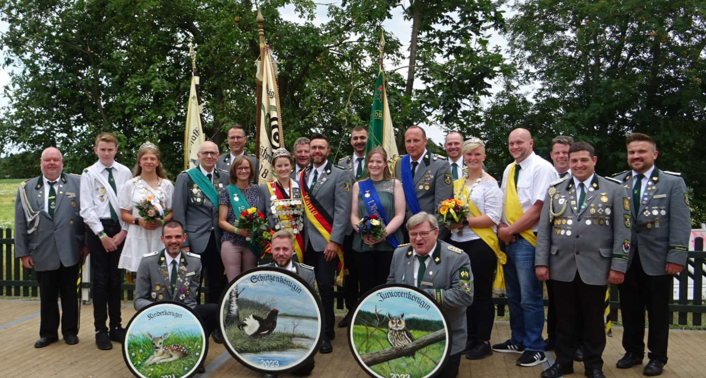 Wer da noch arbeiten geht, ist selbst schuld: Vorsitzender Andreas Schlepps freut sich auf ein riesiges Schützenfest in Müden