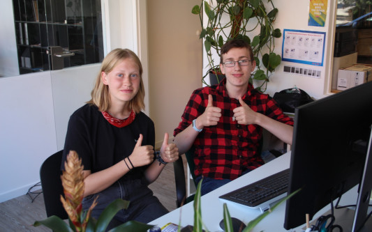 Wie Schülerinnen und Schüler die Berufswelt entdecken: Emma und Lukas haben ein Praktikum bei KURT gemacht
