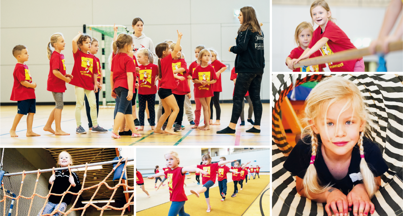 Willkommen in der Kinderstube des Sports: Beim Kinderturnen des SSV Kästorf sind rund 300 Kinder in acht Gruppen aktiv
