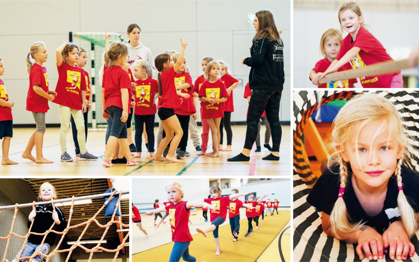 Willkommen in der Kinderstube des Sports: Beim Kinderturnen des SSV Kästorf sind rund 300 Kinder in acht Gruppen aktiv