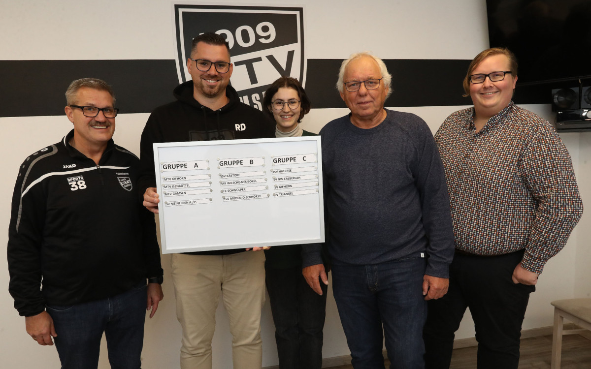 Wir haben ausgelost: Das sind die Gruppen für den Cup der Besten am 27. Dezember in Gifhorn