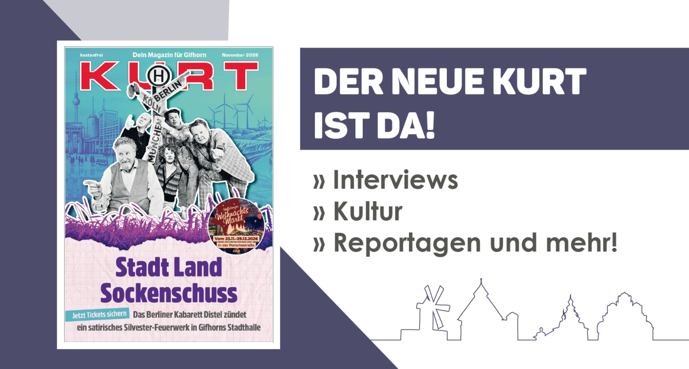 Wir machen Euch heiß für die Adventszeit – Der neue KURT für den November ist da