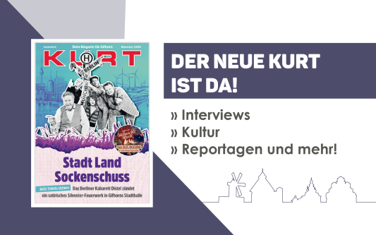 Wir machen Euch heiß für die Adventszeit – Der neue KURT für den November ist da