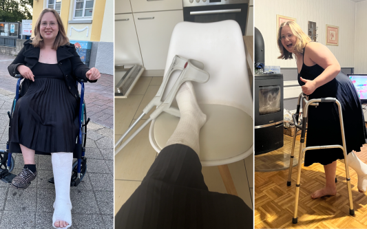 Zuhause ist‘s am schlimmsten: KURT-Volontärin Mia lernt die Tücken das Alltags mit einer Einschränkung kennen