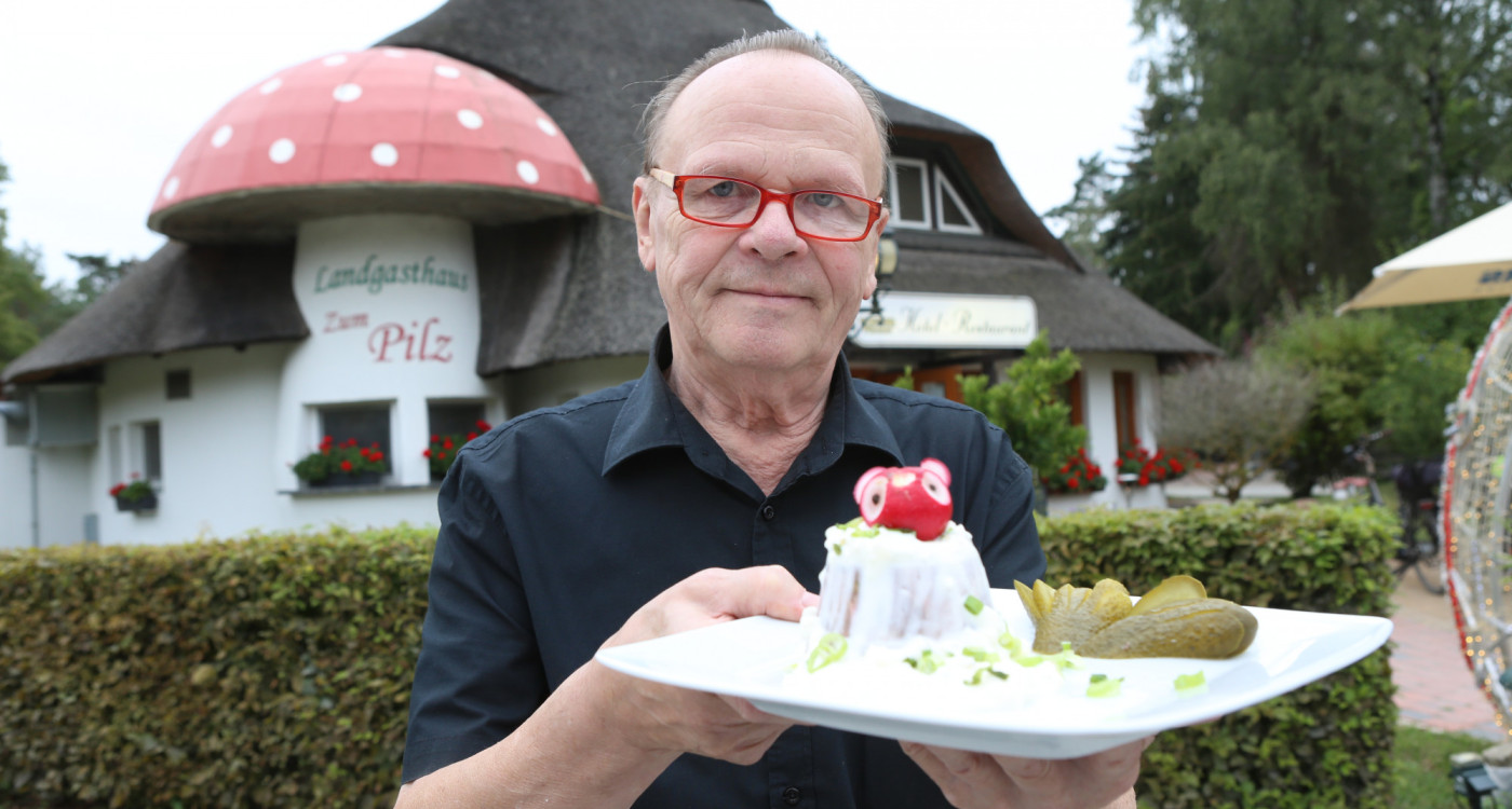 Zum Pilz - Jeder, der den wilden Weserndorfer probieren möchte, muss zum Landgasthaus