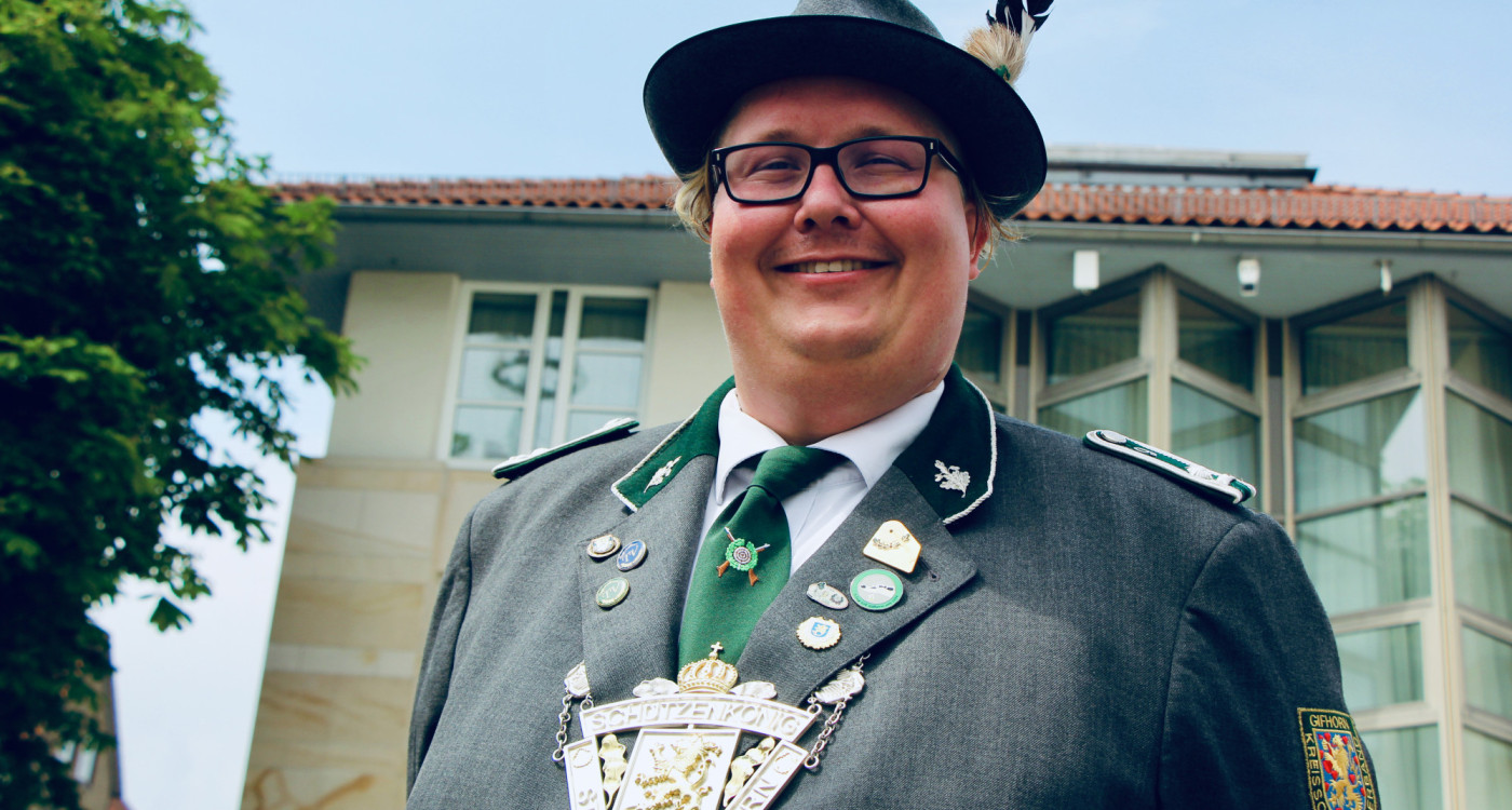 Zur Freude übers Glück gehört auch Demut: Hier erklärt Gifhorns Schützenkönig, was es mit seinem Motto auf sich hat