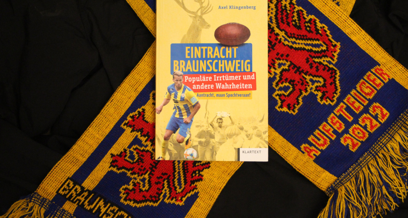 Zwischen Harz und Heideland da gibt's 'nen Club, der ist bekannt: Axel Klingenbergs Fußball-Buch über die Braunschweiger Eintracht gewährt den Blick in Historie, Stadion und Fanszene